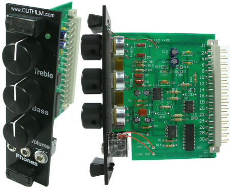 Audio Summing Amplifier with 3 outputs for Hi-Speed ("01") Model Steenbecks