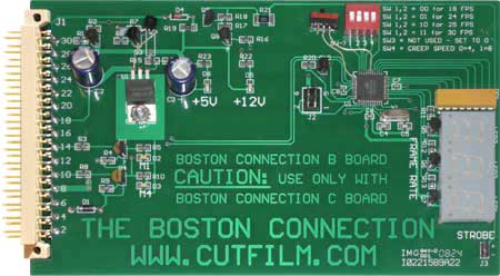 Motor Speed Regulator ("B" Board) for Standard Speed "00" Model Steenbeck Film Editor