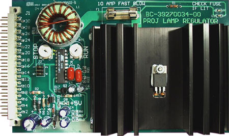 Projection Lamp Dimmer Board for Hi-Speed "01" Model Steenbecks